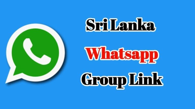 sri lanka whatsapp group links