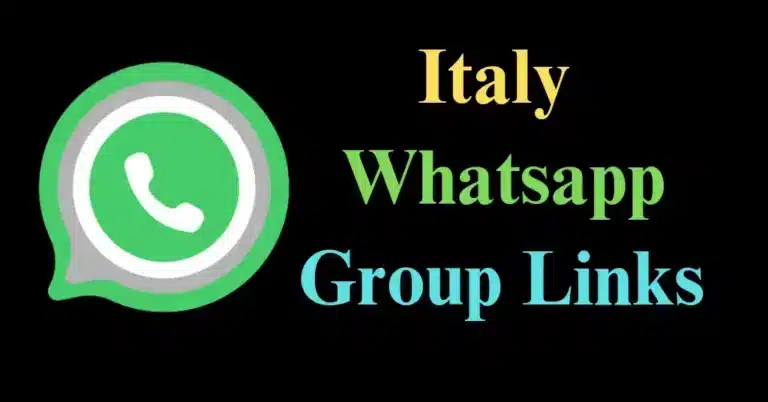 italy whatsapp group link