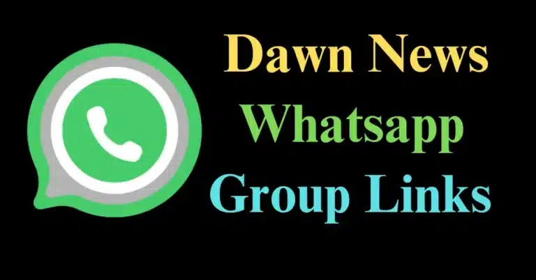 dawn news whatsapp group link