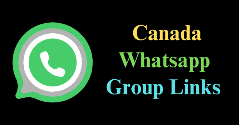 Canada whatsapp group link