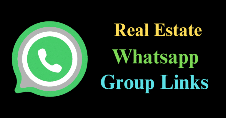 Real estate whatsapp group link
