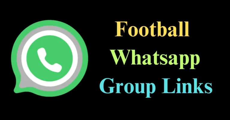 Football Whatsapp Group Link